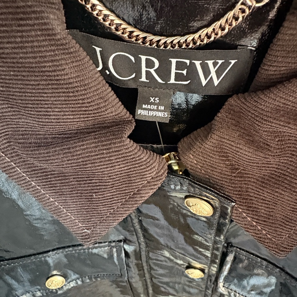 J. Crew Collection Black Barn Jacket Sz. XS NWT - Picture 7 of 10